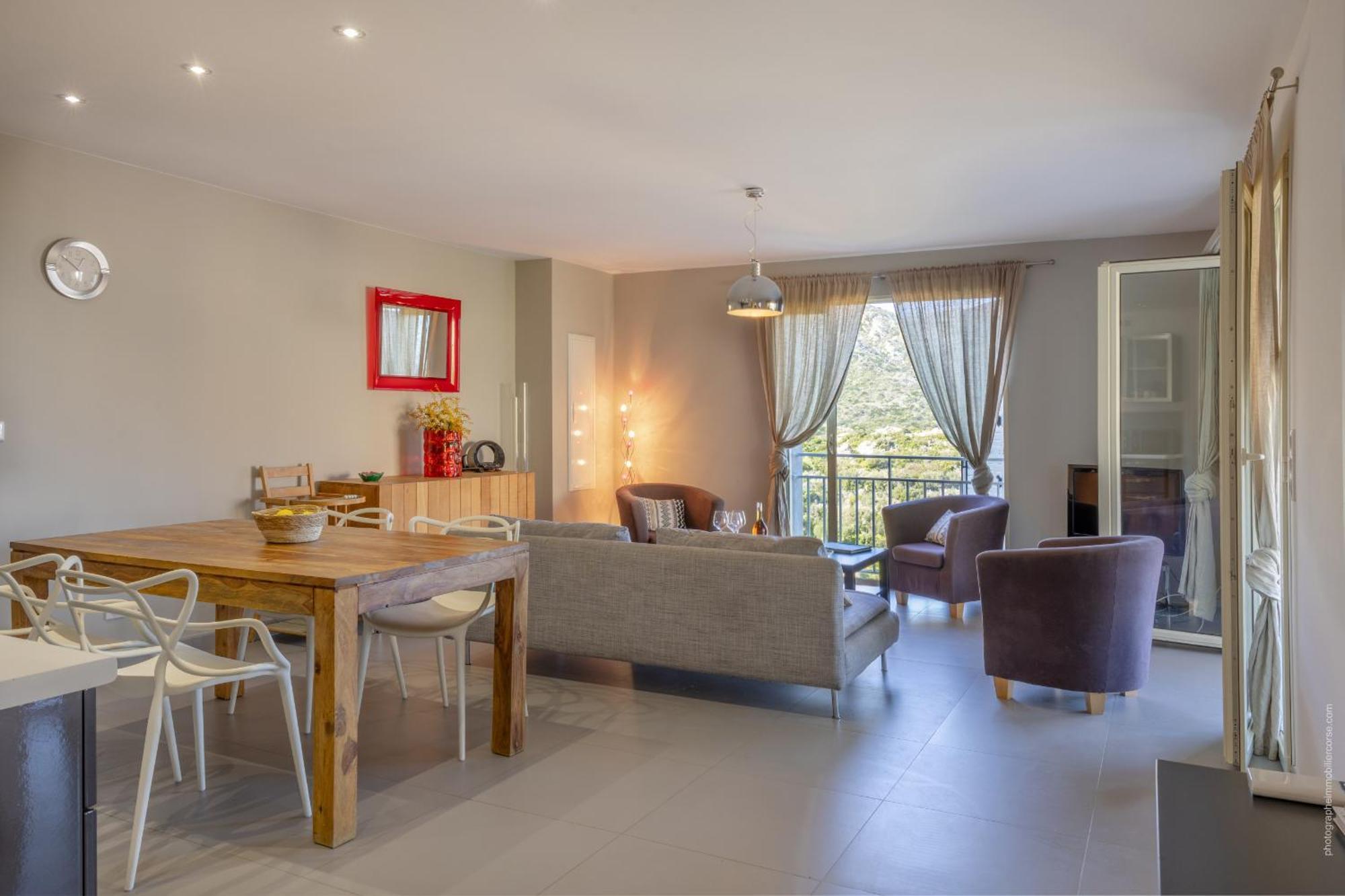 Appartement Vue Mer Fromontica Saint-Florent  Kültér fotó