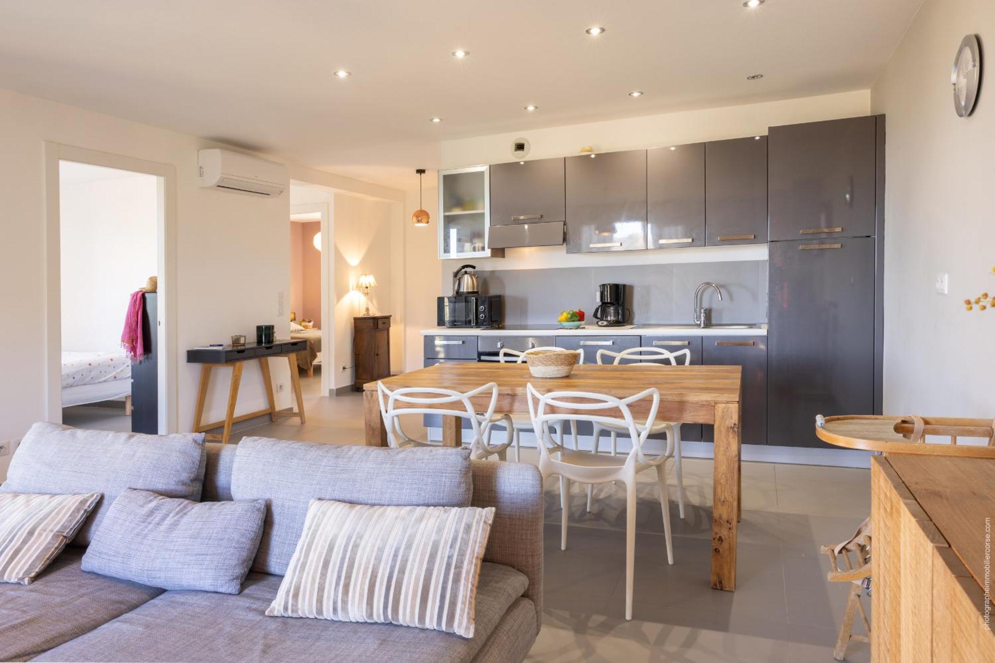 Appartement Vue Mer Fromontica Saint-Florent  Kültér fotó