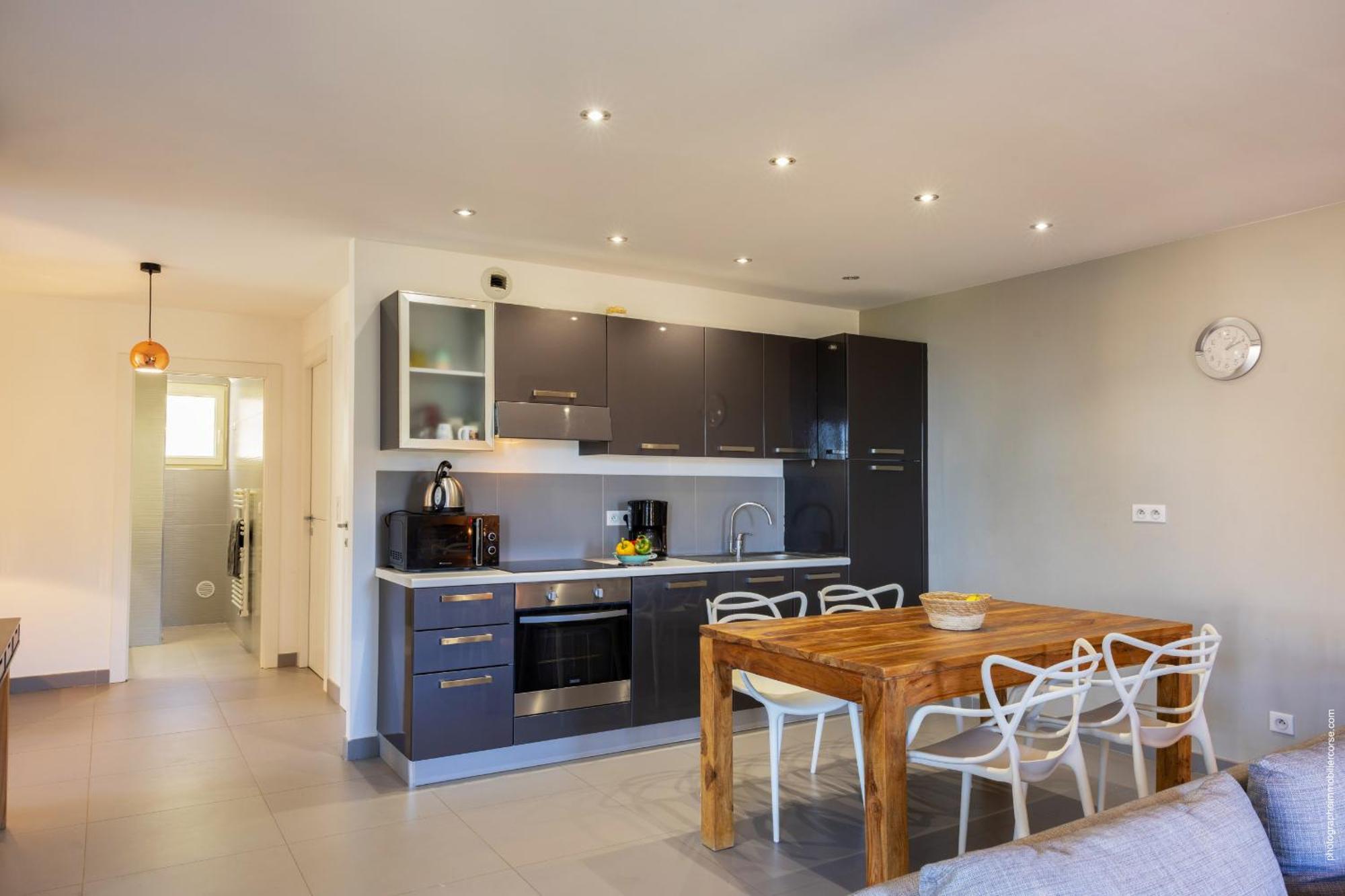 Appartement Vue Mer Fromontica Saint-Florent  Kültér fotó