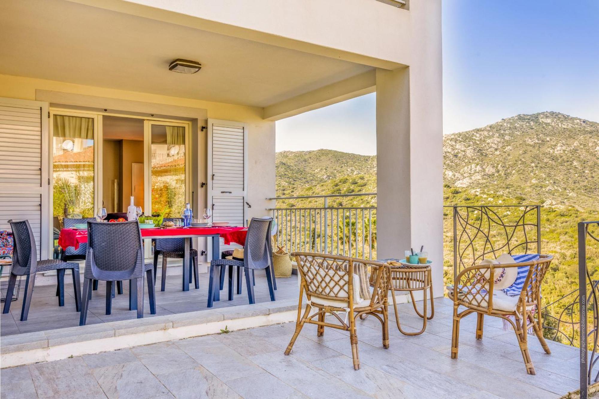 Appartement Vue Mer Fromontica Saint-Florent  Kültér fotó