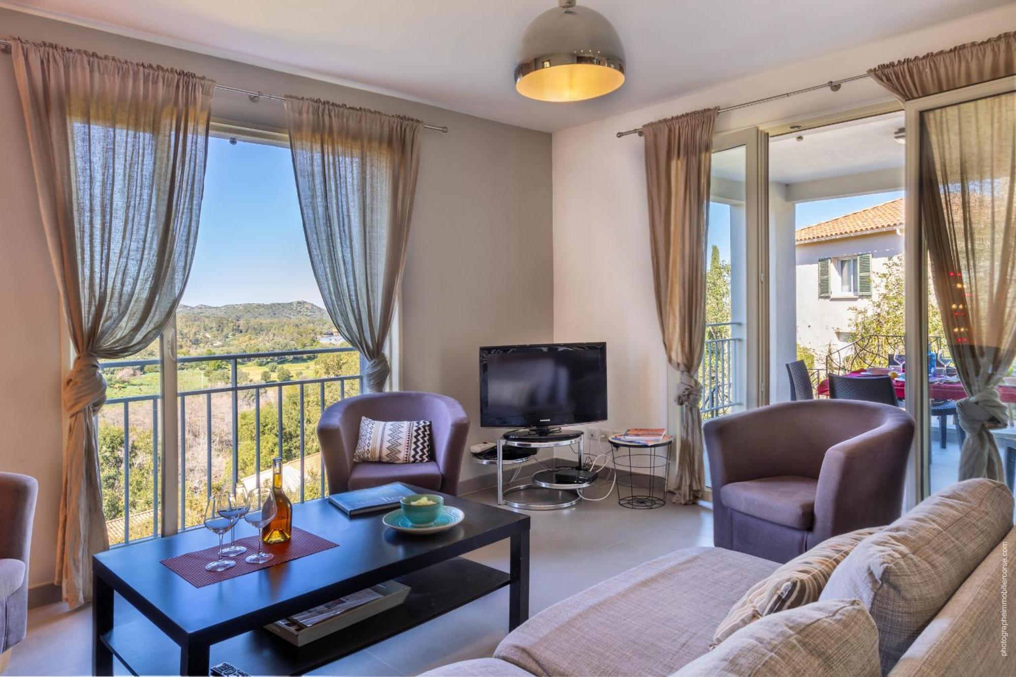 Appartement Vue Mer Fromontica Saint-Florent  Kültér fotó
